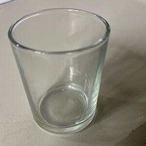 Set of 2 small Clear Glass Tumbler. New in box